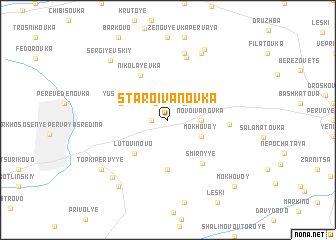 map of Staro-Ivanovka