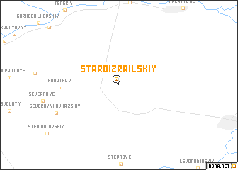 map of Staroizrail\