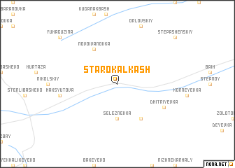 map of Starokalkash