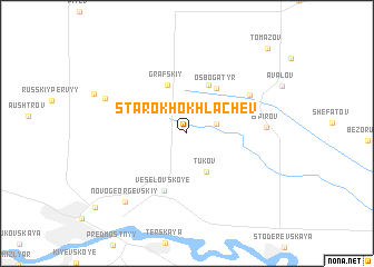 map of Starokhokhlachev