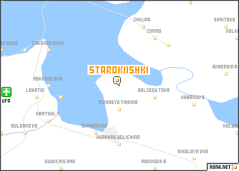 map of Starokiishki