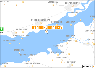 map of (( Starokubanskiy ))