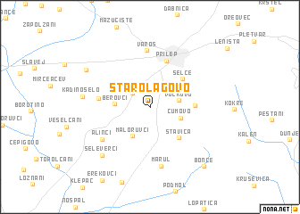 map of Staro Lagovo