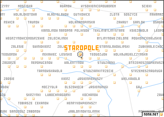 map of Staropole