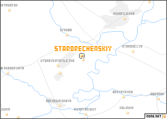 map of Starorechenskiy