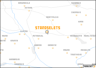 map of Staroselets