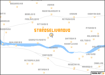 map of Staroselivanovo