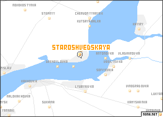 map of Staro-Shvedskaya