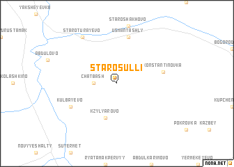 map of Starosulli