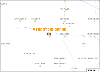 map of Starotavlarovo