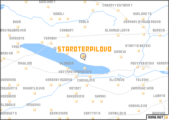 map of Staro-Terpilovo