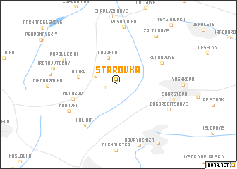 map of Starovka