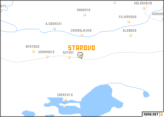 map of Starovo