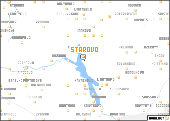 map of Starovo