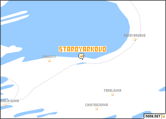 map of Staroyarkovo