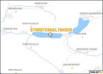 map of Staroye Adelyakovo