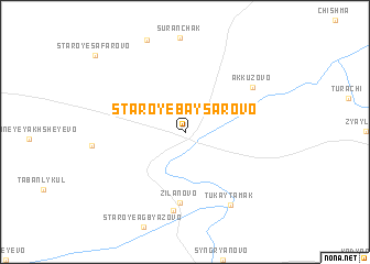 map of Staroye Baysarovo