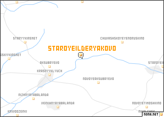 map of Staroye Il\