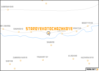 map of Staroye Kotochazhkoye