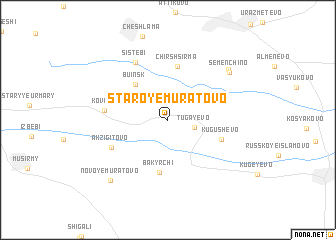 map of Staroye Muratovo