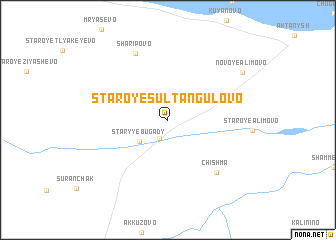 map of Staroye Sultangulovo