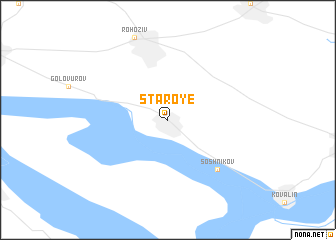 map of Staroye