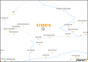 map of Staroye