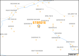 map of Staroye