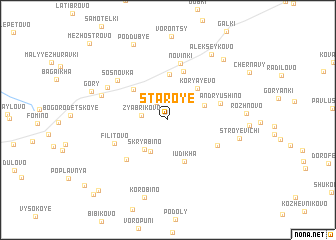 map of Staroye