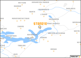 map of Staroye