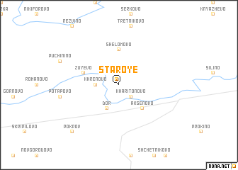 map of Staroye