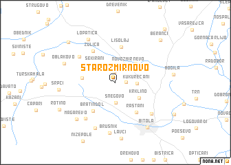 map of Staro Zmirnovo