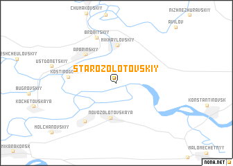 map of Starozolotovskiy