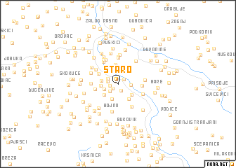 map of Staro