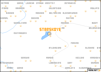 map of Starskoye