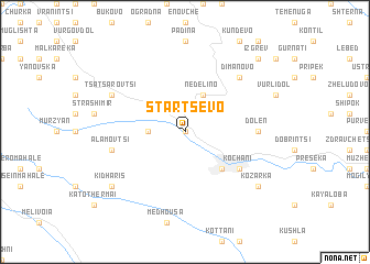 map of Startsevo