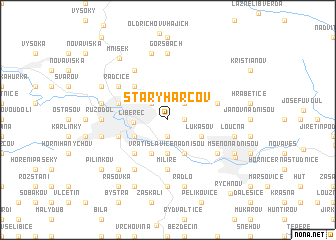 map of Starý Harcov