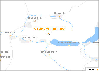 map of Staryye Chelny