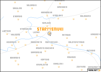 map of Staryye Nivki