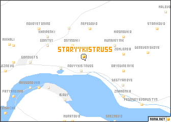 map of Staryy Kistruss