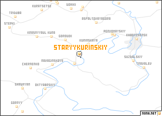map of Staryy Kurinskiy