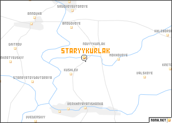 map of Staryy Kurlak