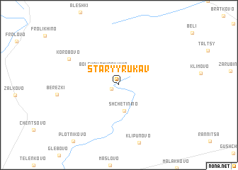 map of Staryy Rukav