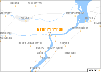 map of Staryy Rynok