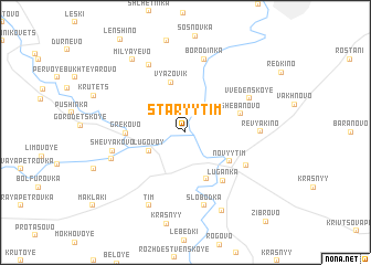 map of Staryy Tim
