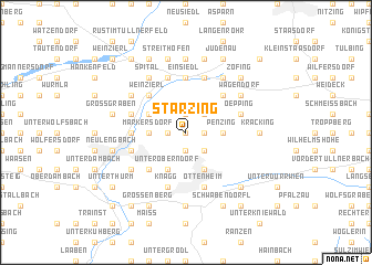 map of Starzing