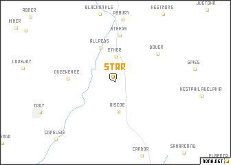 map of Star