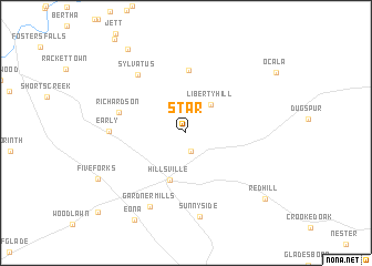 map of Star