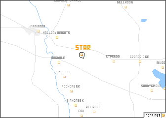 map of Star