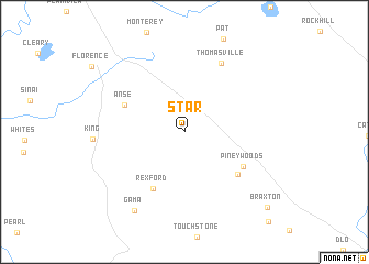 map of Star